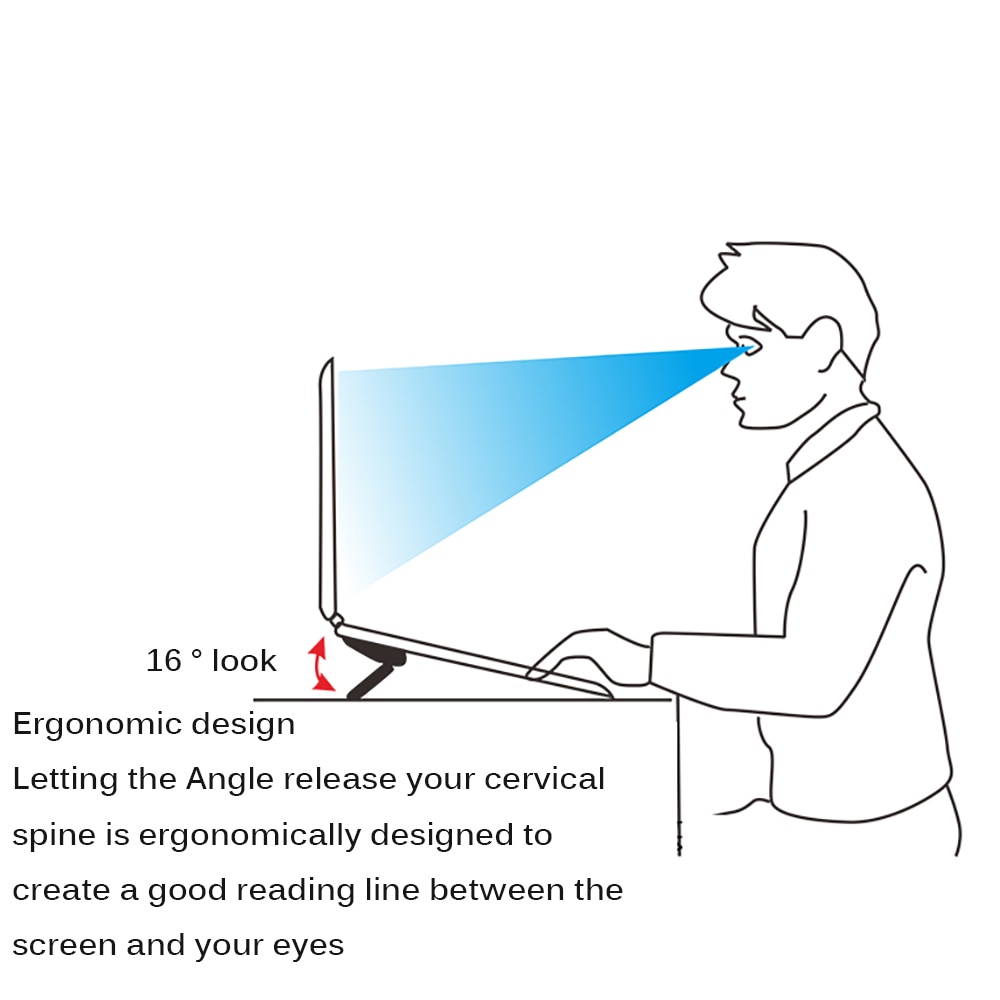 Foldable Notebook Cooling Bracket Holder Universal Laptop Stand Cooler Radiator For IPad MacBook Air Mac Desk Stand Tablet Mount