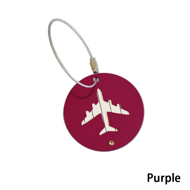 Accessoires de voyage pour bagages et sacs, classique, nouveauté à la , caoutchouc, en Aluminium, sangles d'étiquette, valise, étiquette de bagage, directe: 13