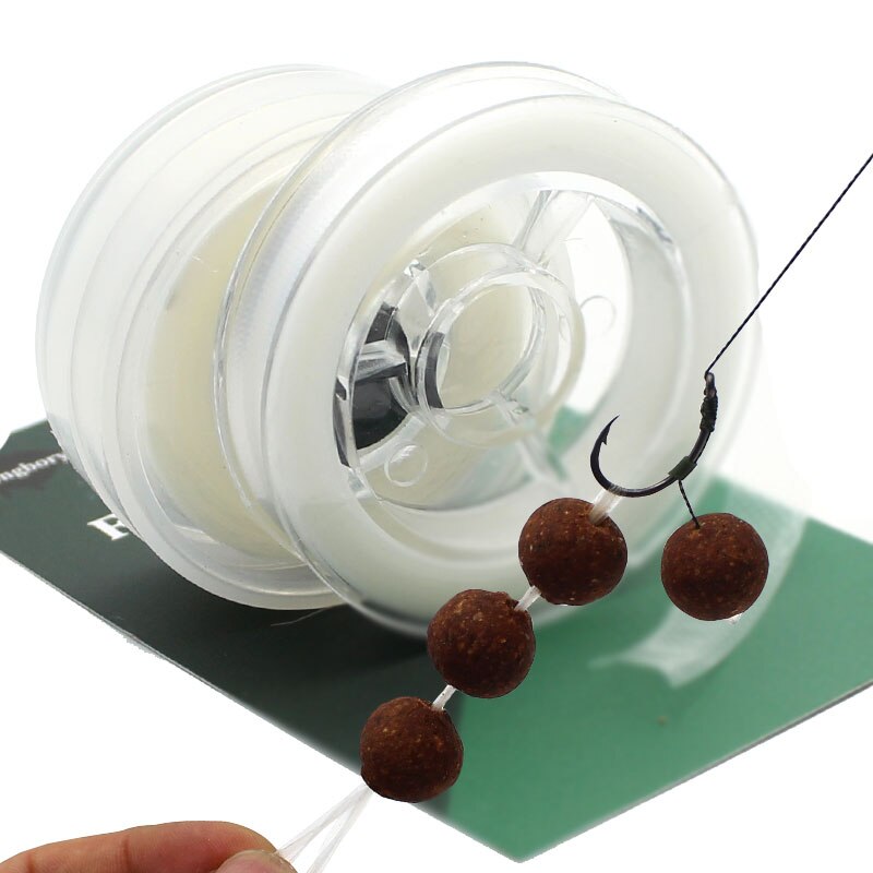 Red de malla de PVA para pesca de carpa, accesorio Soluble en agua, tubo de malla estrecha, alimentador de carpa, recarga de señuelos
