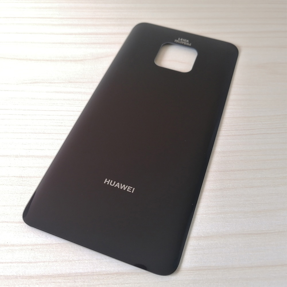 Original mate 20 pro skal till huawei mate 20 pro baksida glas reservdelar batteridörr riktigt med lim
