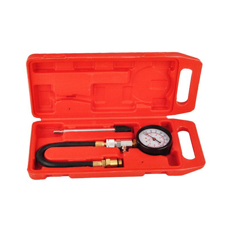 automatyczny samochodów manometr motocykl benzyna gaz cylinder silnika miernik kompresji miernik samochodowy test wycieku narzędzie diagnostyczne G324: Default Title