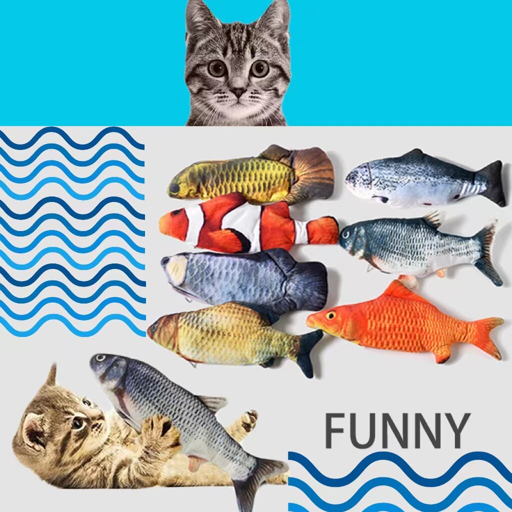 Katzen Spielzeug USB Lade Simulation Fisch Spielzeug Interaktive Elektronische Fisch Form Spielzeug Für Katze Elektrische Spielen Liefert Pet liefert