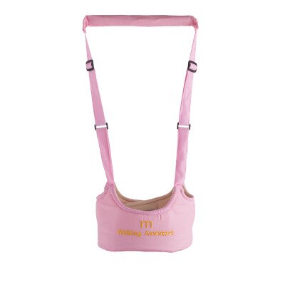Baby Riem Keeper Baby Harnas Sling Leren Walking Harness Strap Zorg Zuigeling Aid Lopen Assistent Riem Baby Leash: pink