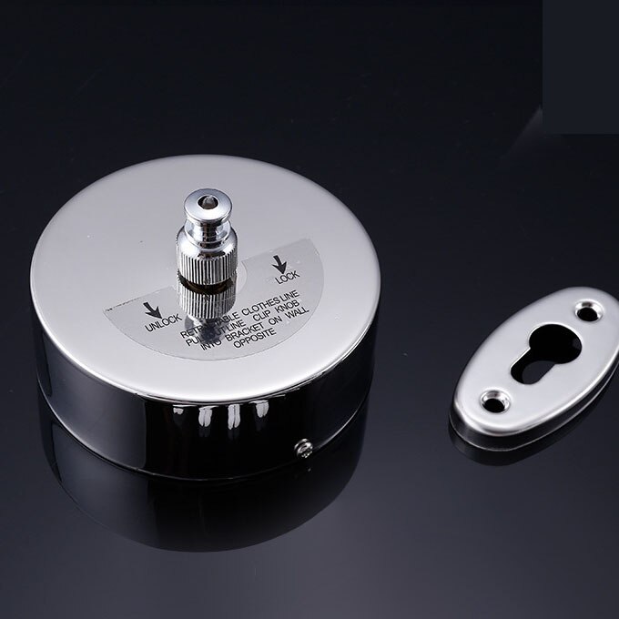 Clothes Line Retractable 304 Stainless Bathroom Hotel Clothes Artifact Invisible Clothes Hanger Hanging Rope Drying Rack