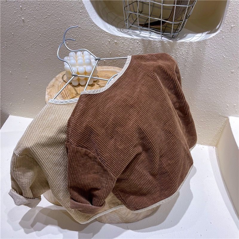 Vidmid Herfst Jongens En Meisjes Corduroy Jas Koreaanse Kinderen Lange Mouwen Enkele Breasted Western Style Leisure Jas P5360