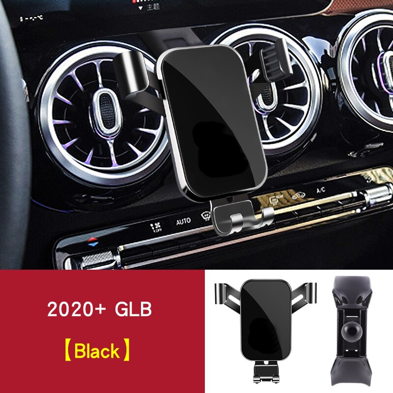 Voor Mercedes Benz Glb X247 Accessoires Glb200 Glb250 Telefoon Houder Interieur Air Outlet Navigatie Beugel: glb black