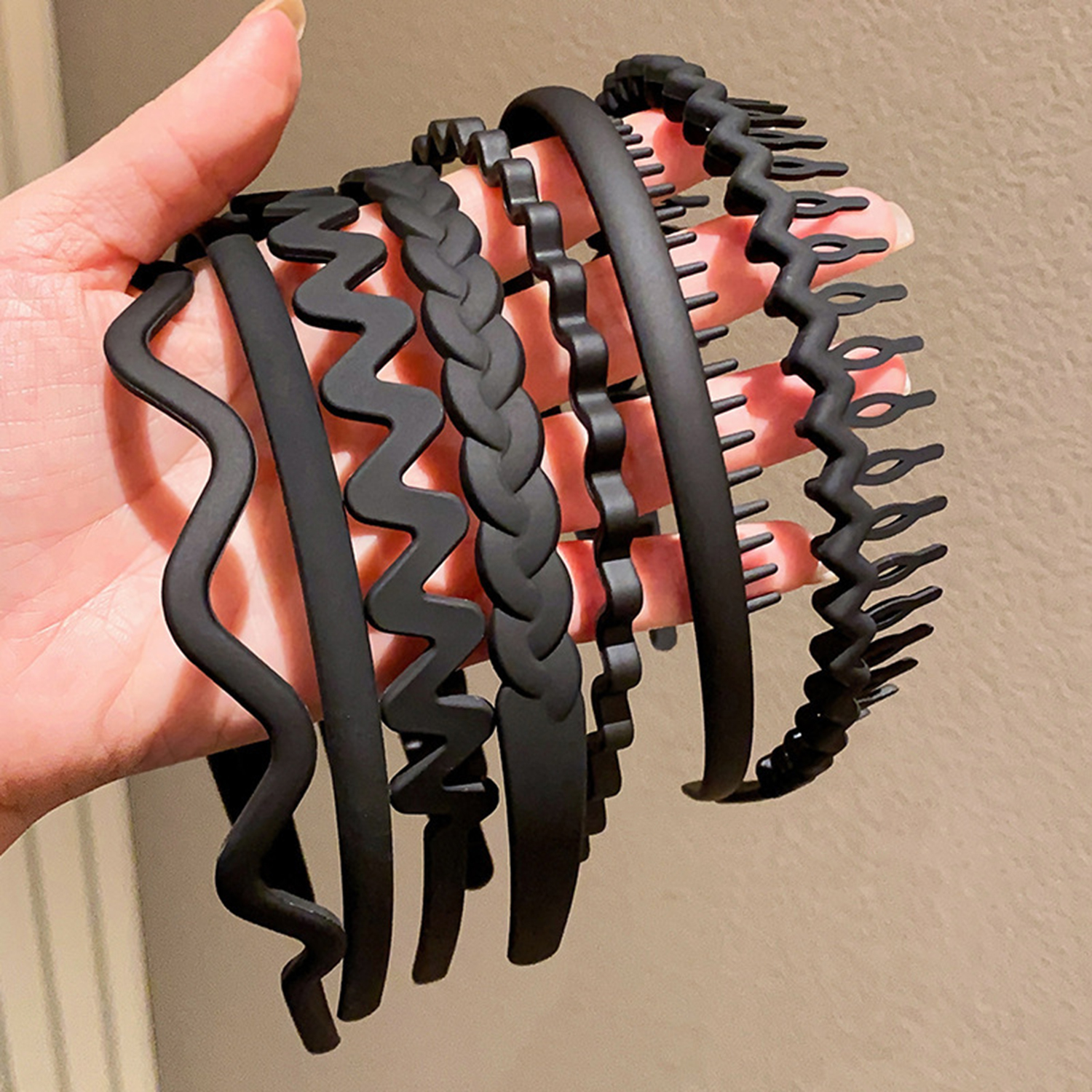 Antislip haarbanden voor vrouwen mannen eenvoudige bezel hoofdband wassen haar pony houder gezichtsmasker haar hoepel haarband haaraccessoires