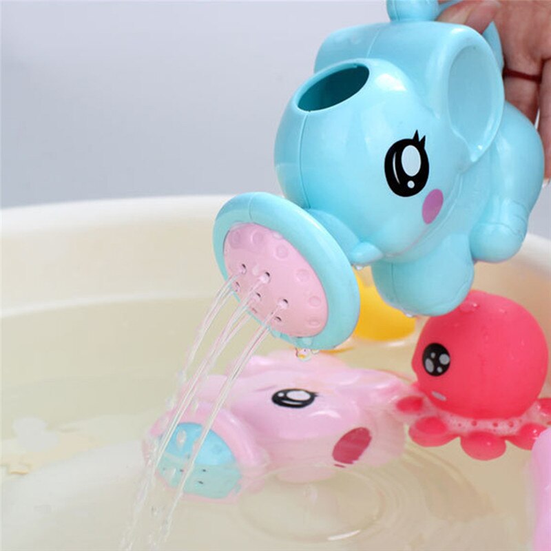 Neue 1Pcs Baby Bad Spielzeug Wasser Spritzen Werkzeug Nette Kleine Elefant Gießkanne Strand Spielen Wasser Sand Werkzeug Spielzeug für Kinder