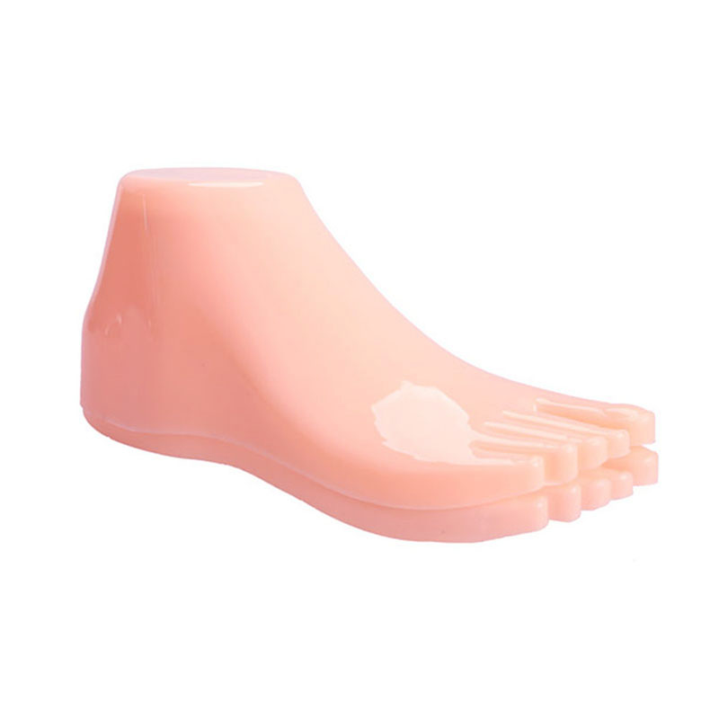 1 Paar Hard Plastic Adult Voeten Mannequin Foot Model Gereedschap Voor Schoenen Display Herhaald Gebruik Schoen Brancard Tool Hr