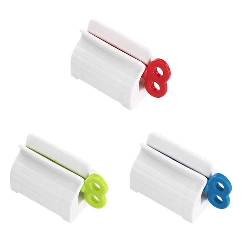 Toothpaste Dispenser Tube Squeezer Tooth Paste Squeezer Facial Cleanser Press Rolling Holder Bathroom Accessories
