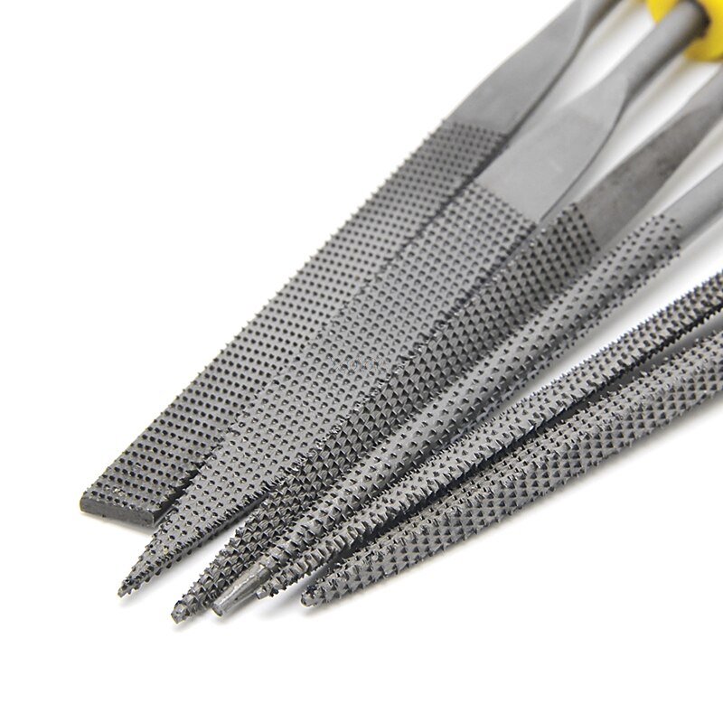 6 pièces 180mm Mini métal classeur râpe aiguille fichier bois outils main travail du bois A25 directe