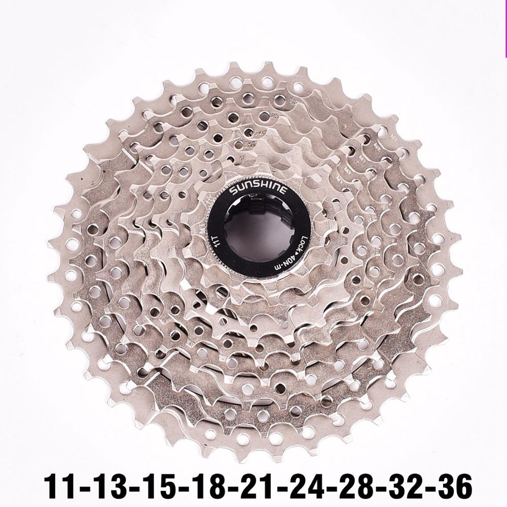 Bicicleta de carretera MTB de 10 velocidades, casete de rueda libre para bicicleta 9S 32/36/40/42/50T para pieza de bicicleta SRAM deore m6000