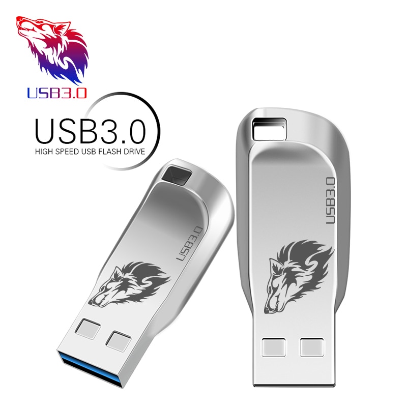 Edelstahl USB 3,0 pen drive 256gb 128gb usb-stick 16gb 32gb 64gb-stick usb stick mit keychain-Stick