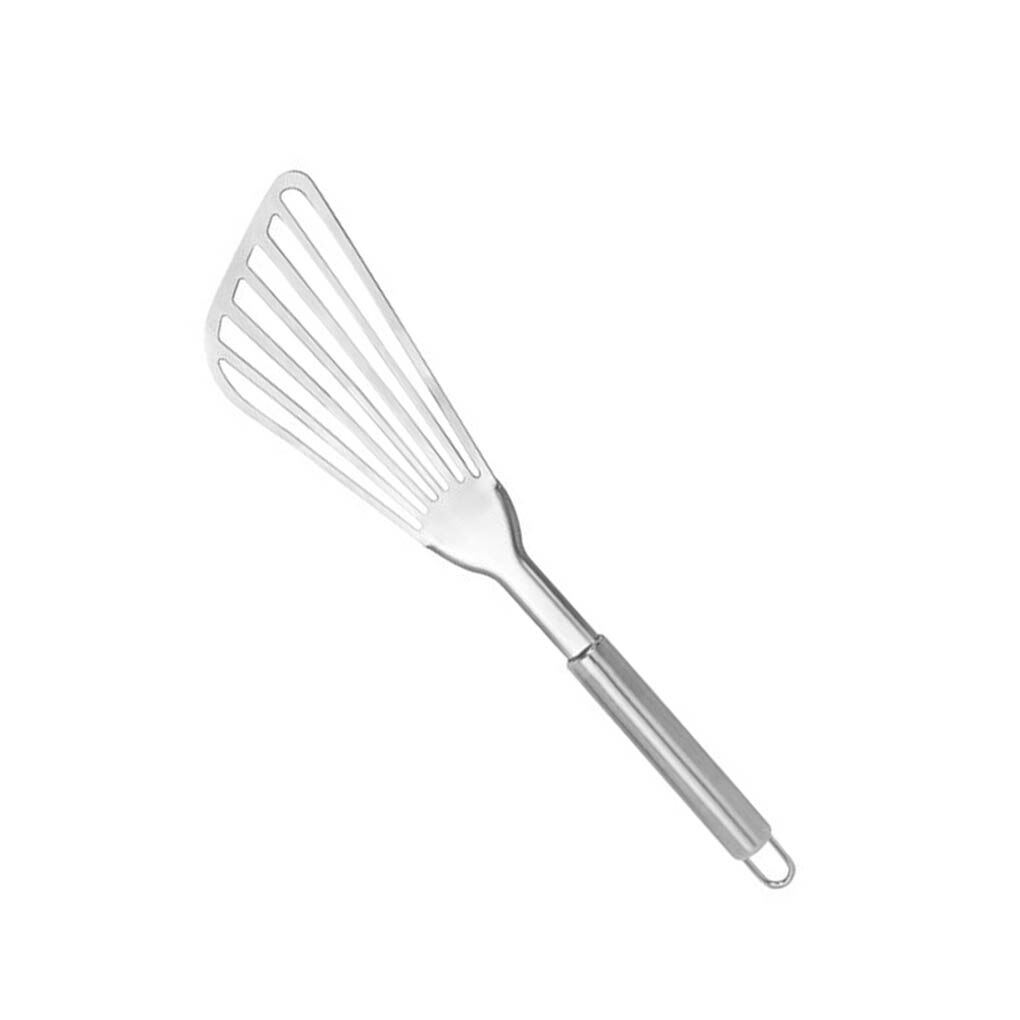 Spatule de poisson en acier inoxydable | Tourneuse de nourriture à fente résistant à la chaleur, spatule de cuisine antiadhésive pour Barbecue