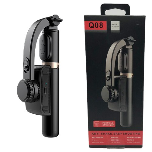 Handheld Gimbal Stabilizer Mobile Phone Bluetooth Selfie Stick Gimbal Holder Selfie Stand For iOS/Android phone: with box