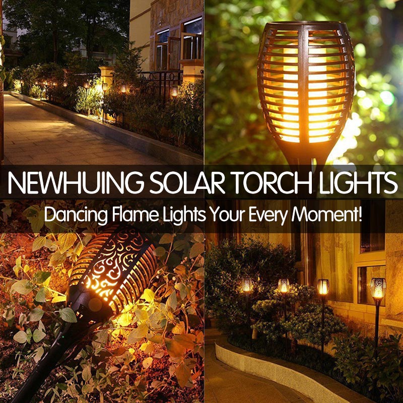 Led Solar Flame Lamp Outdoor Zaklamp Lights Veiligheid IP65 Waterdichte Licht Flikkeren Lichten Tuin Decoratie Gazon Licht Landschap