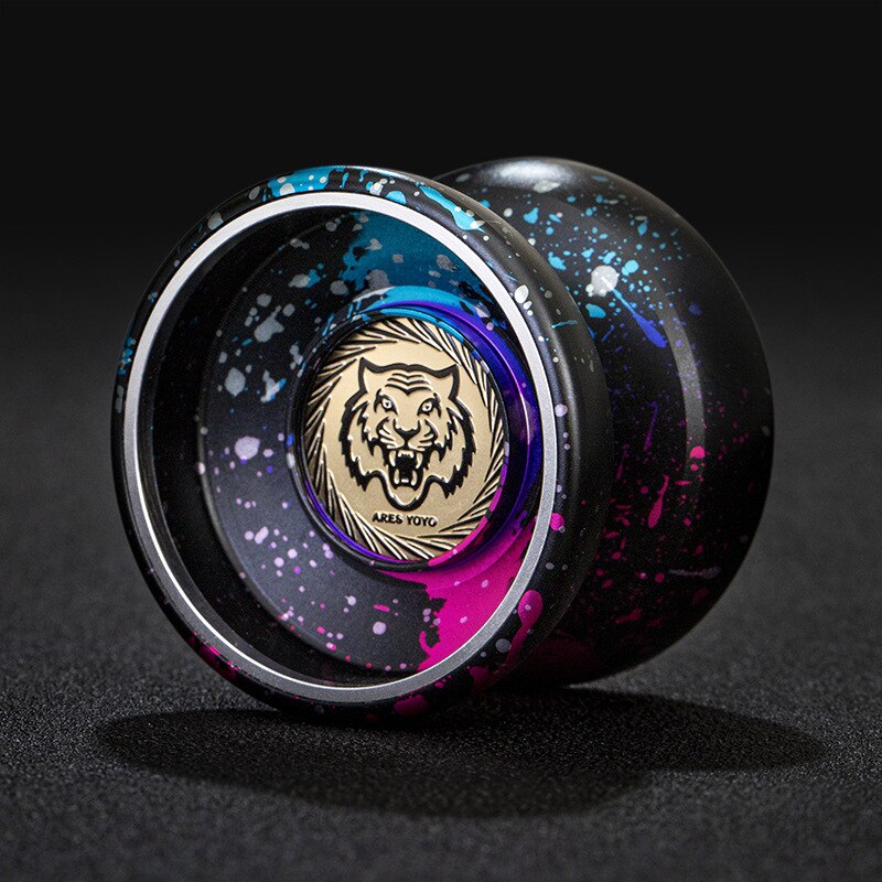 Cool Tiger Magicyoyo Butterfly Yoyo Unresponsive Competition Yo-yo Aviation Aluminum Alloy Yoyo Toys for Kids: Black Pink Blue