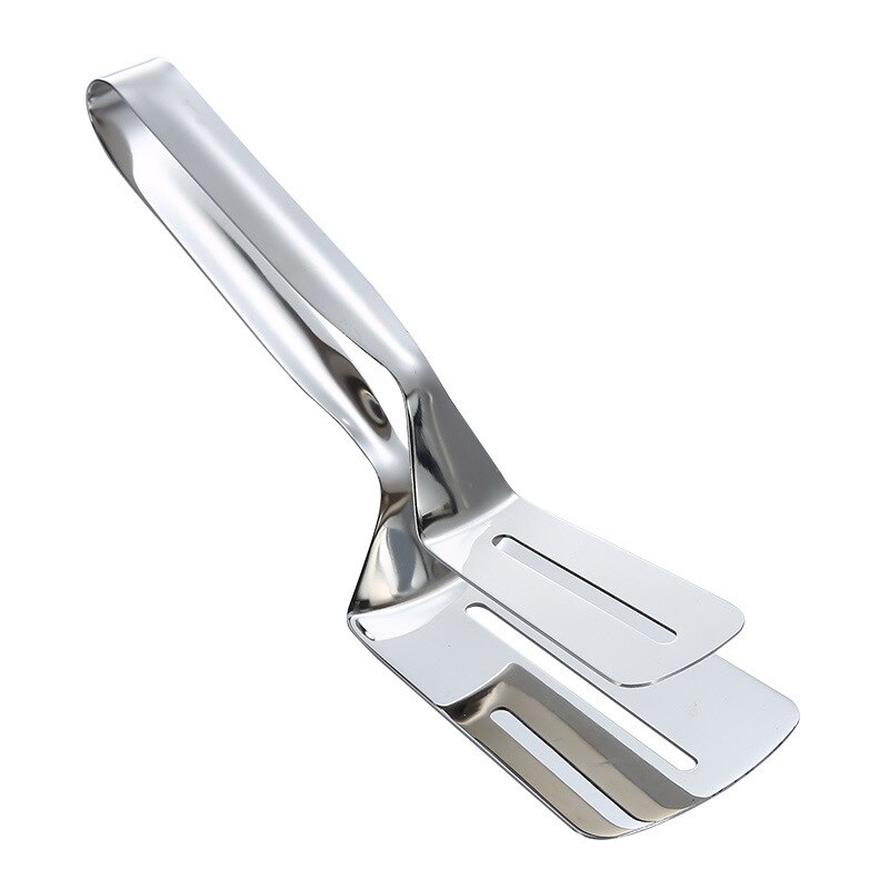 Zwei Verwenden Edelstahl Lebensmittel Zange Gebratener Fisch Steak Clip Dreher BBQ Grillen Non-Stick Grill Grillen Kochen Küche werkzeuge: Default Title