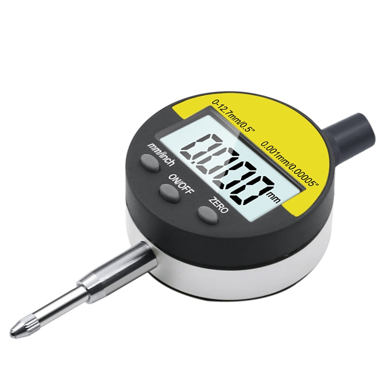 0.001mm Electronic Micrometer 0.00005" Digital Micrometer Metric Inch Range 0-12.7mm 0.5" Dial Indicator Gauge With Retail Box