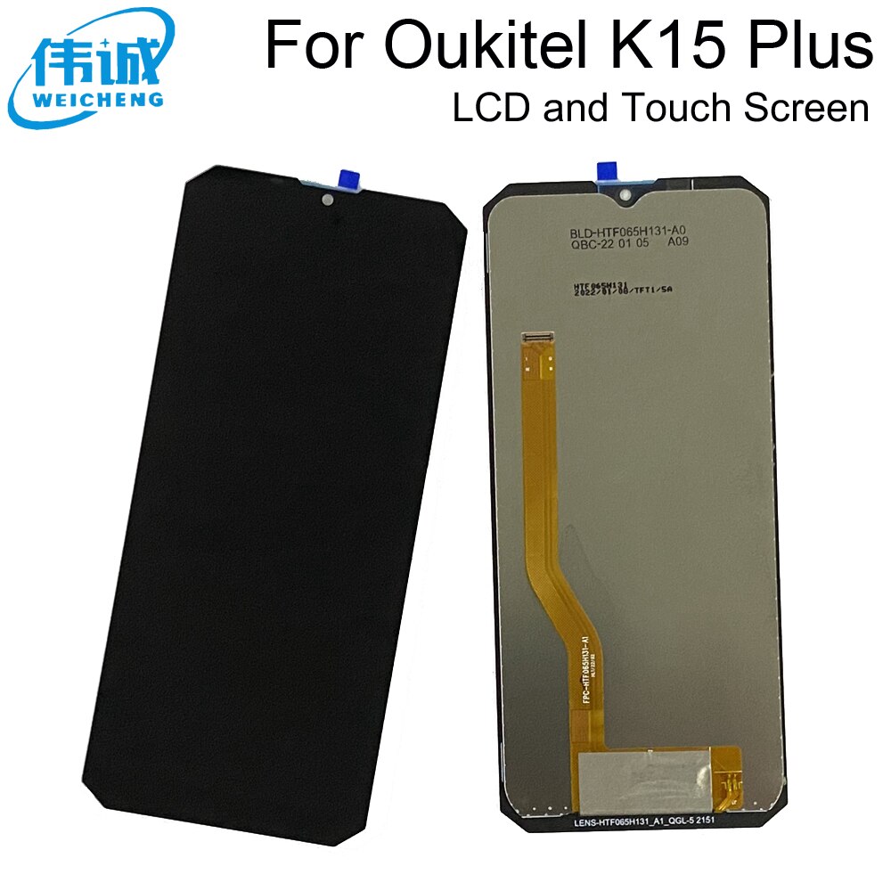 Für OUKITEL K10 LCD Anzeige + berühren Bildschirm Original Oukitel K15 Plus LCD Digitizer Tafel Anzeige Für OUKITEL K7 lcd k15 Profi lcd