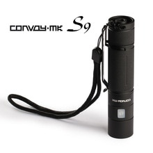 Convoy S9 flashlight ,cree xml2 inside,1400mA,with micro USB charging port