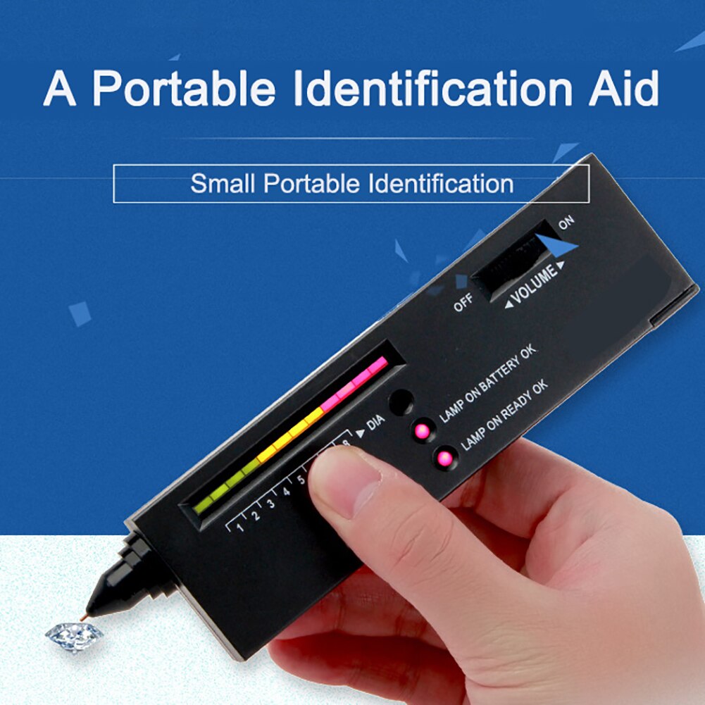 Practical Diamond Selector Diamond Tester Gemstone Selector II Gems LED Indicator Jewel Jewelry Tool Test Jewelry Tools