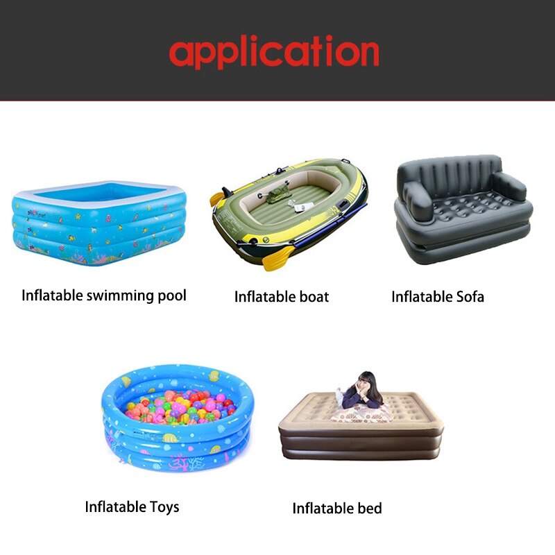 Elektrische Luchtpomp Auto Opblaasbare Pomp Portable Air Matras Pomp Universele Elektrische Pomp Voor Inflatables Eu Plug