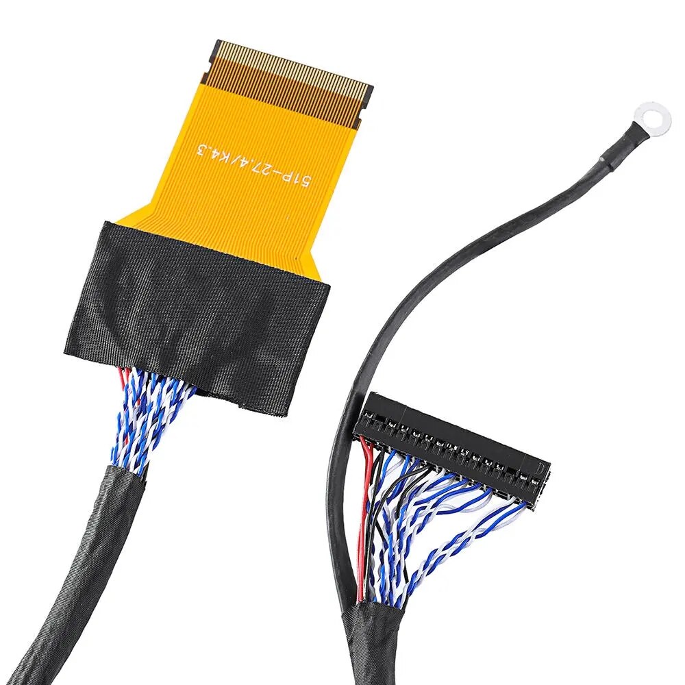 FFC FPC LVDS Kabel 2 ch 8-bisschen 51 Stifte 51Stift Dual 8 kabel flexibel flach kabel Für LED Tafel 550mm Universal- HD LCD LED 2 Modelle