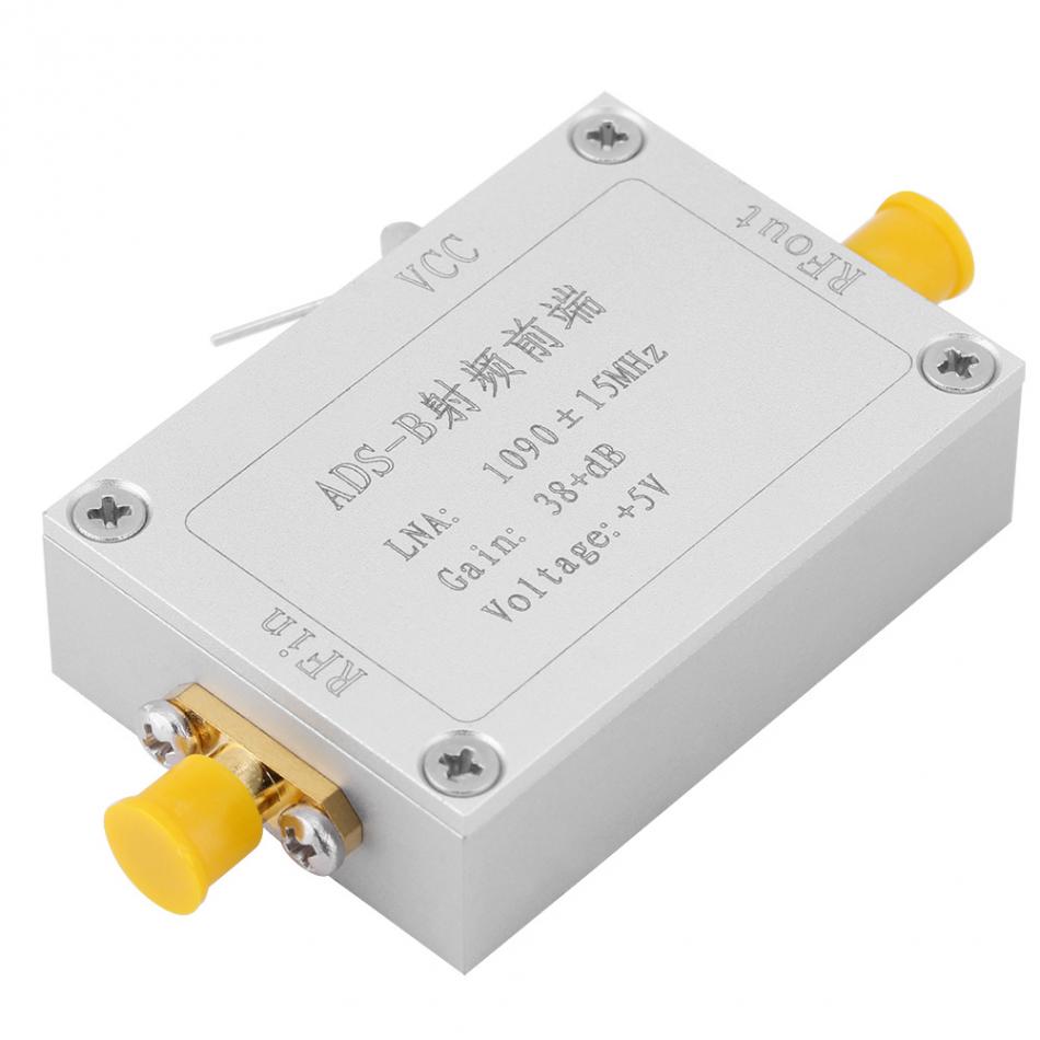 VBESTLIFE ADS-B 1090MHz RF Front-end Radio Frequency Low Noise Amplifier 38dB Gain LNA
