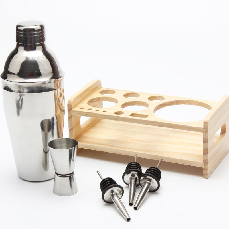 Professionele Barman Set 12 Stuks 750 ML/550 ML Cocktail Shaker Set Hand Shaker Drink Fancy Kruik Wijn Mixer party Bar Set