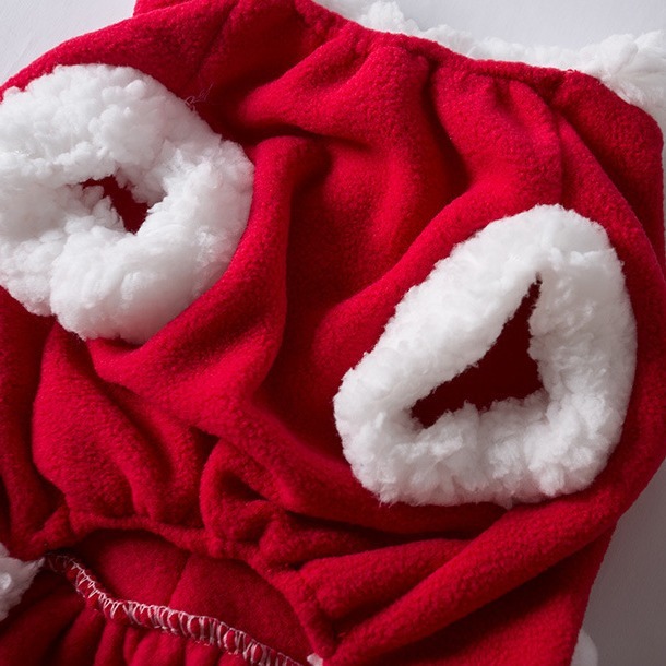 Pet Christmas Costume Dog Clothes For Year Christmas Dog Dress Pet Skirt Dog Thick Autumn And Winter Pet Clothes