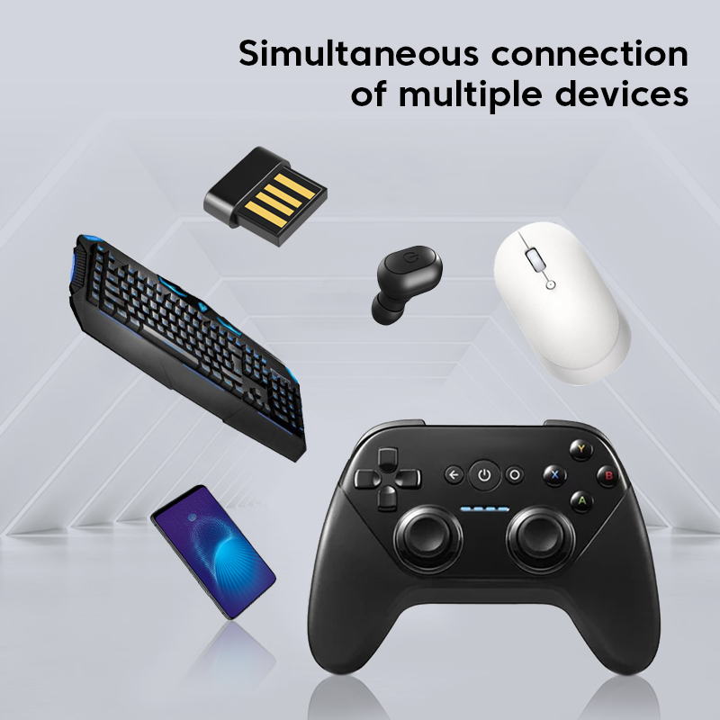 USB Bluetooth 5.4 Adapter for PC USB Bluetooth 5.1 Receiver Transmitter Dongle Wireless Computer Adapter For Mouse Keyboard