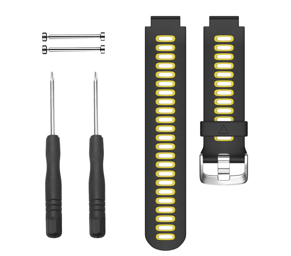 for Garmin Forerunner 735XT Watch Silicone Watchband For Garmin Forerunner 735 Replacement Wrist Watch Band bracelet strap: YE