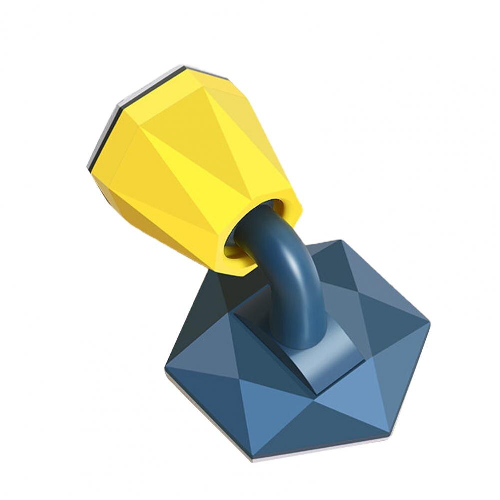 Practical Door Protector Wall Mounted Eco-Friendly TPR Protective Guard Bumper Doorstop: Blue Yellow