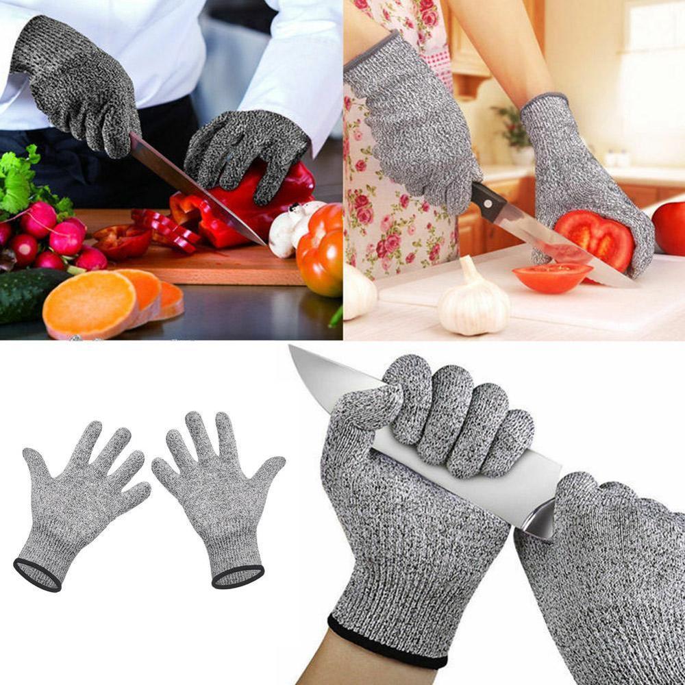 1PAIR Grade 5 Cut-Resistant Gloves Safety Protection Gloves Cut-Resistant Grade Kite-Flying Wear-Resistant Gloves Gloves J8X6