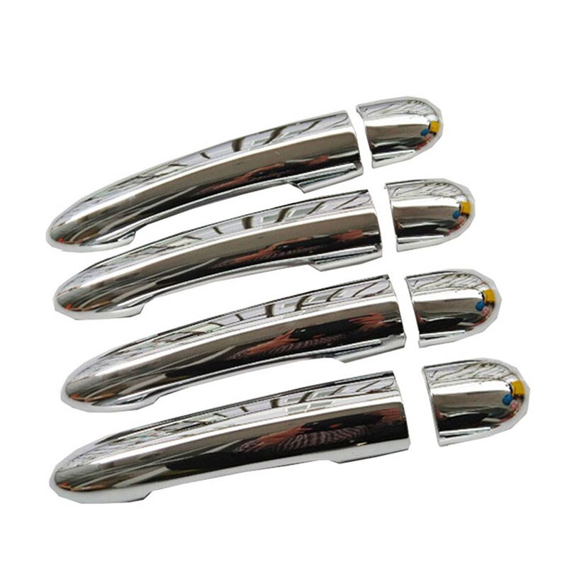 Cubierta de manija de puerta cromada Abs para Renault MODUS, accesorios de estilo de coche, 2004, 20005, 2006, 2007, , , , , , 8 Uds.