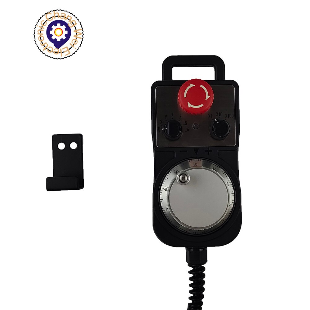 The CNC 4 Axis handheld controller MPG Pendant,All Wiring isolated from MPG unit and provide a easy to install wiring diagram.