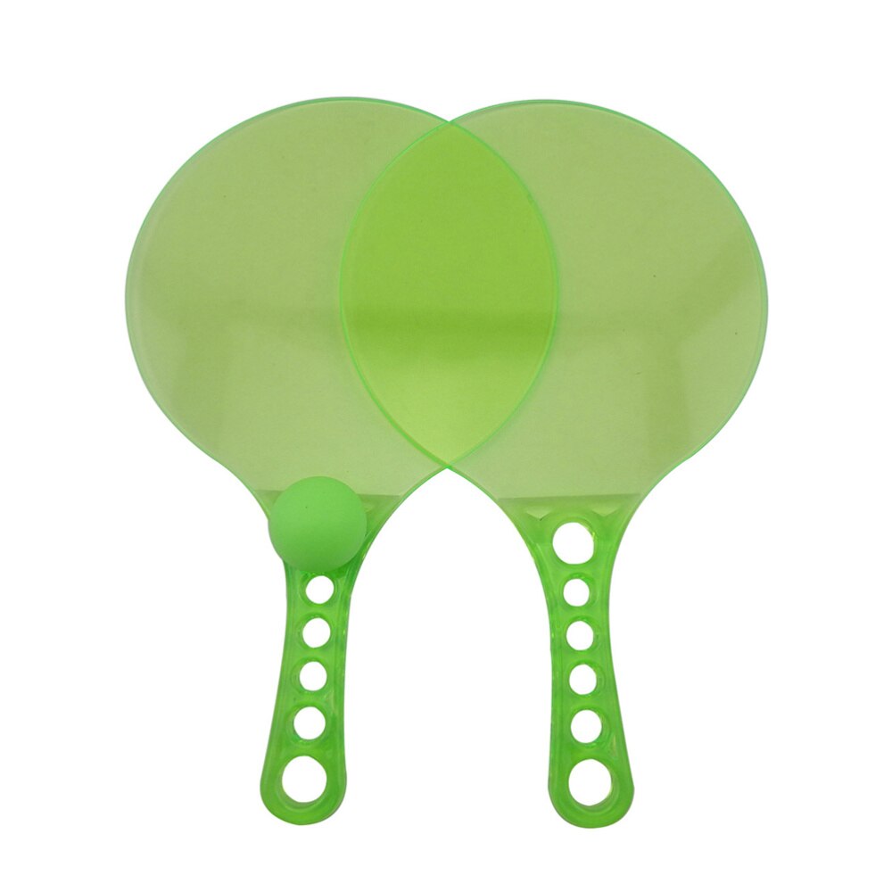 Paddle Racket Toy 2 Pairs Badminton Ball Paddle Beach Rackets Plasti... – Grandado