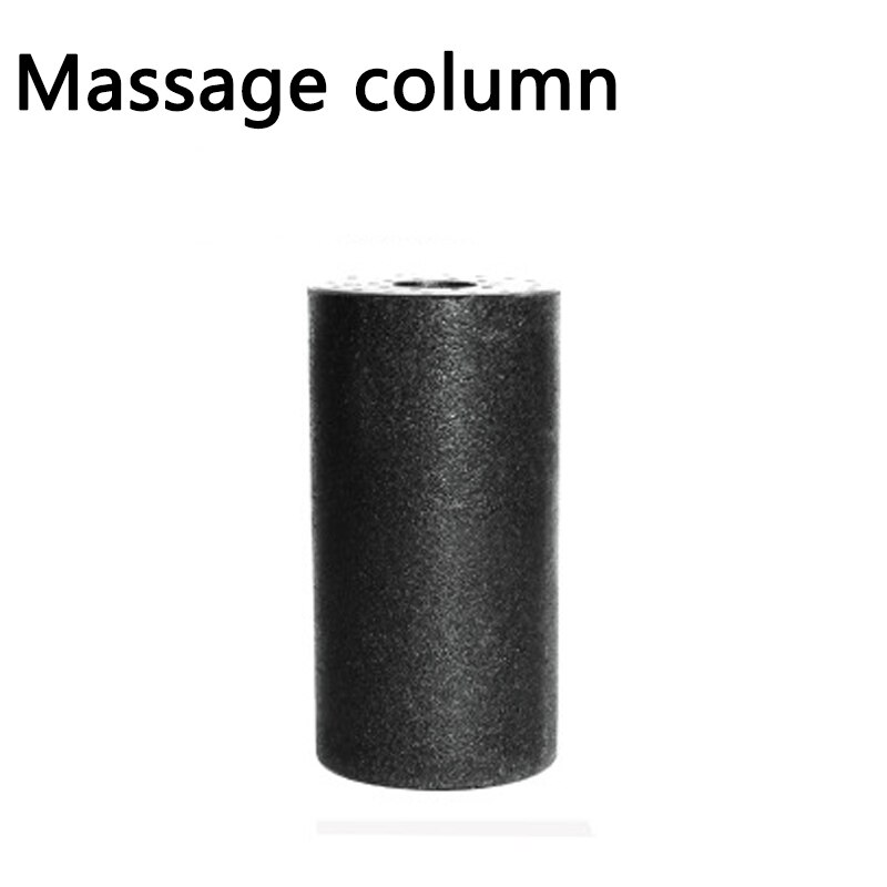 Rodillo de bloque de espuma para Yoga, juego de pelota de cacahuete negra para deportes de ocio, Bola de masaje de acupuntura, Bola de Fascia para relajarse, todo el cuerpo: Hollow epp column