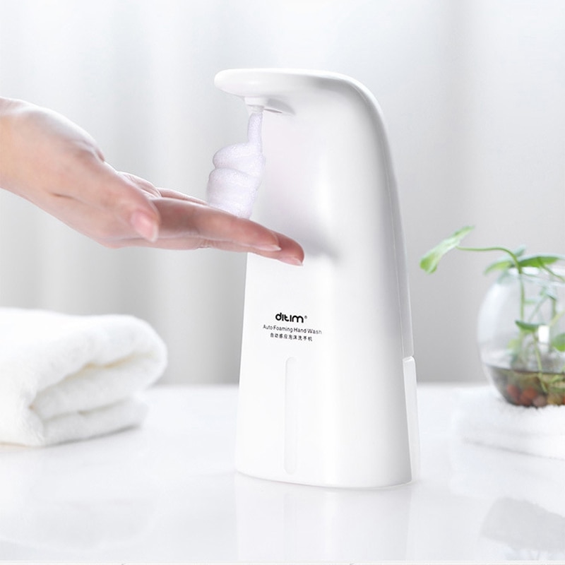 Zeepdispenser Touchless Badkamer Dispenser Smart Sensor Zeepdispenser Voor Keuken Hand Gratis Automatische Zeepdispenser
