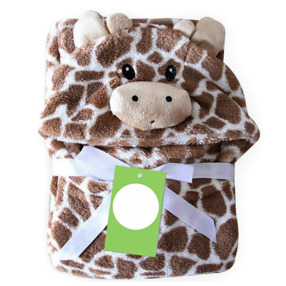 Schattige Baby Hooded Handdoek Baby Katoenen Kinderen Mooie Bad Handdoeken Comfortabele Baby Handdoek Badjas Kids Hooded Strand Cape: Pj3589d