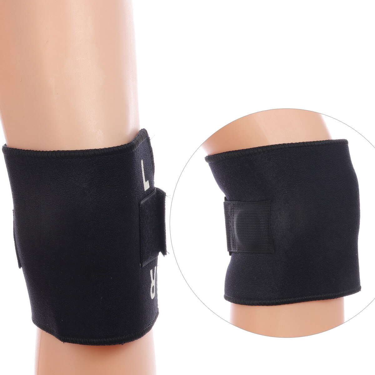 Breathable Black Outdoor Extreme Sports Pressue Point Kneecap Skating Basketball Cycling Kneepad Unisex Knee Protector
