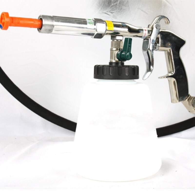 2 in 1 Cuscinetto Tornador Strumento di Pulizia, Lavaggio auto Ad Alta Pressione Tornador Schiuma Strumento, auto Ciclone Aspirapolvere