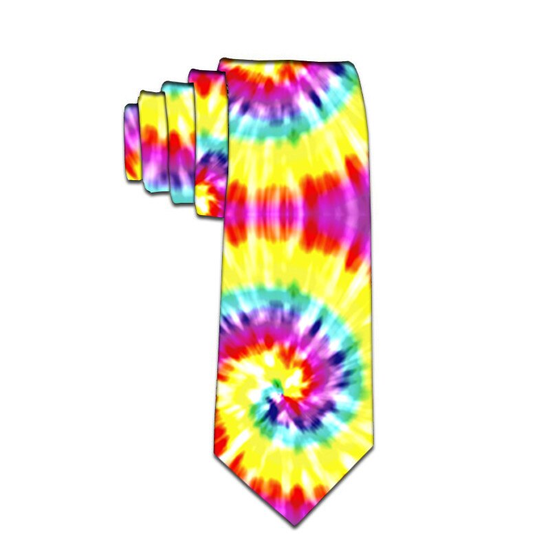 Klassiske polyester mænd slips printe hals slips 8cm blomster sjove slips til mænd formelt jakkesæt bryllupsfest gravatas: 07