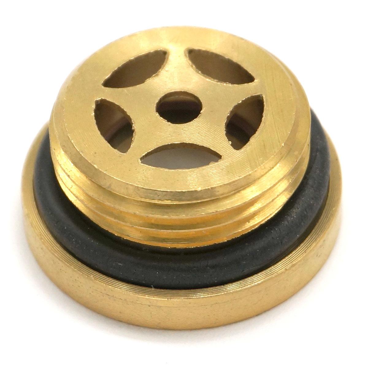 M16 M20 M22 M27 M42 Pitch 1.5 Metric Male Brass Oil Level Sight Glass Window Round Head For Air Compressor Gearbox