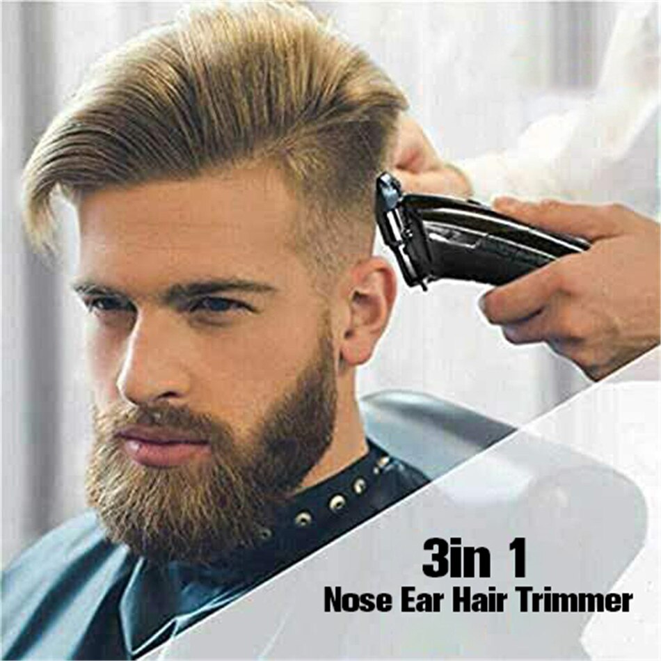 Electric Clipper Men's Head Basic Haircut Hair Clipper Nose Beard Rechargeable Multi-function Razor Hair Clipper Travel Family