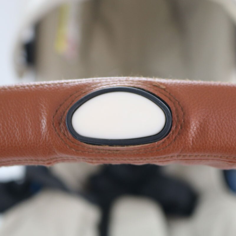 Accesorios para cochecito de bebé, cubiertas protectoras para Reposabrazos de silla de ruedas, funda de Pu, novedad de