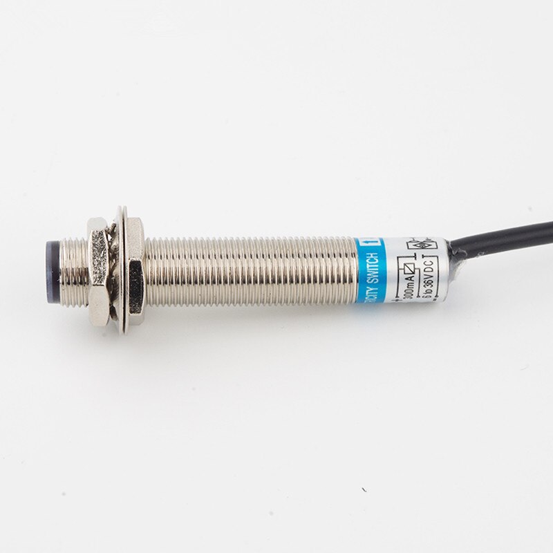M12 Optische Switch E3F1-DS5C4 Dc Drie-Draads Npn Normaal Open Diffuse Reflectie Pnp Sensor 5Cm Infrarood