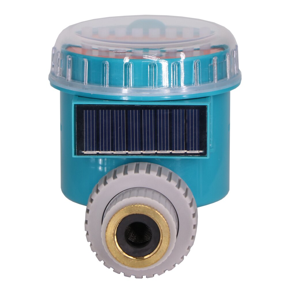Garden Water Timer Solar Power Waterproof Power Saving Irrigation Controller LCD Digital Automatic Valve Programmable System