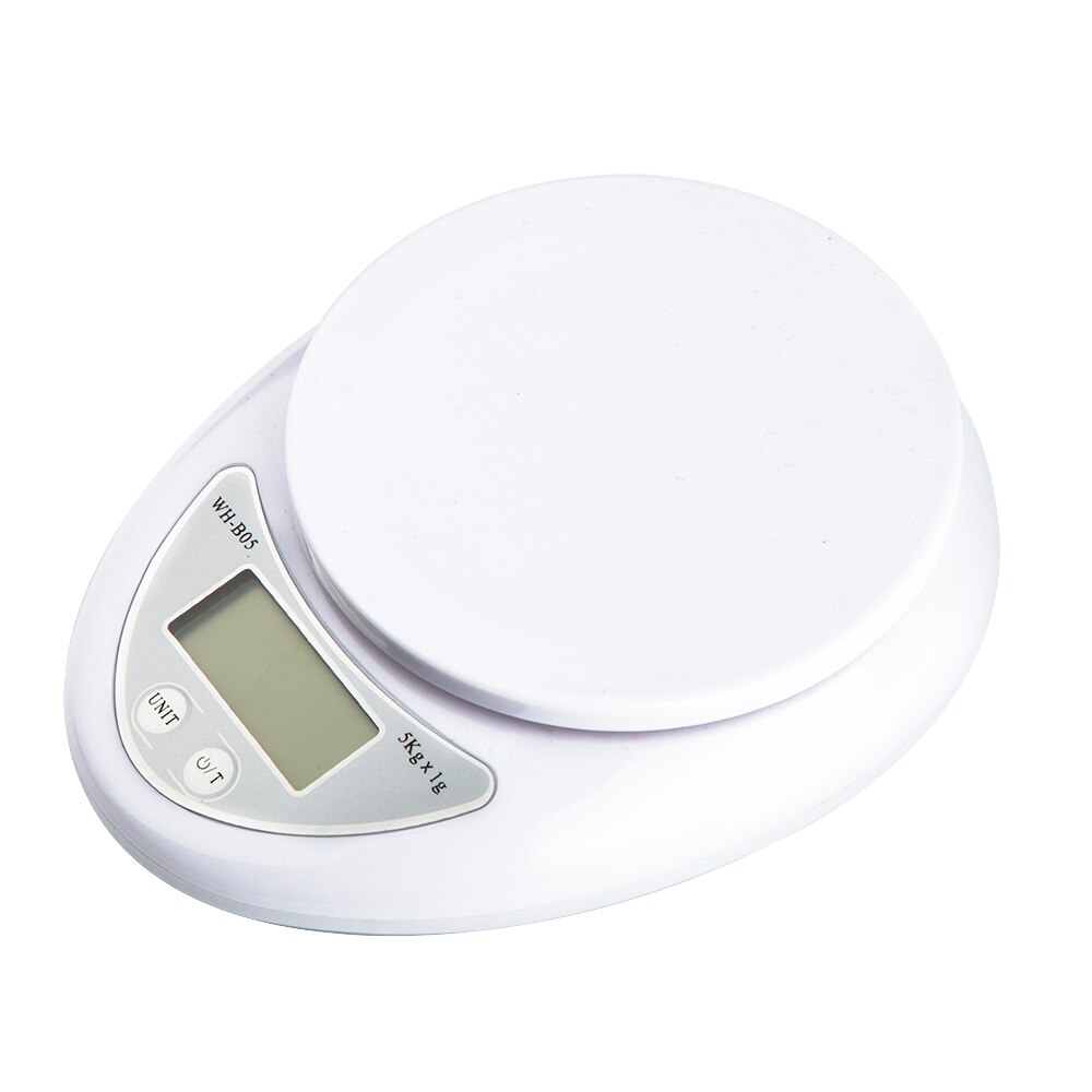 Portable 5kg 1g Electronic Scales Food Balance Kitchen Scales Measuring Weight Libra Digital Scale LCD For Home